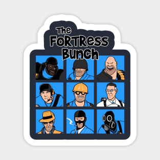 The Fortress Bunch (BLU Team) Sticker